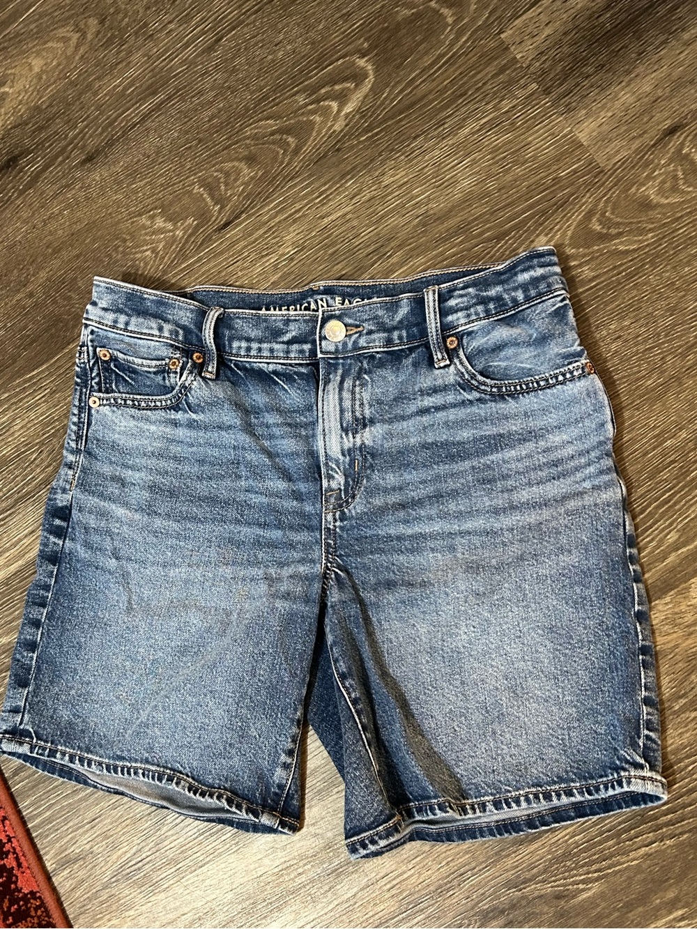 American Eagle Outfitters Perfect Bermuda Shorts Denim Size 4